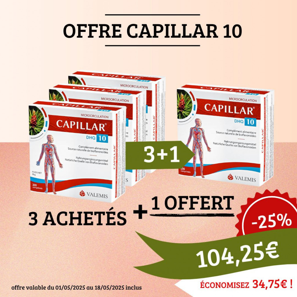 Offre annuelle 2025 CAPILLAR 10