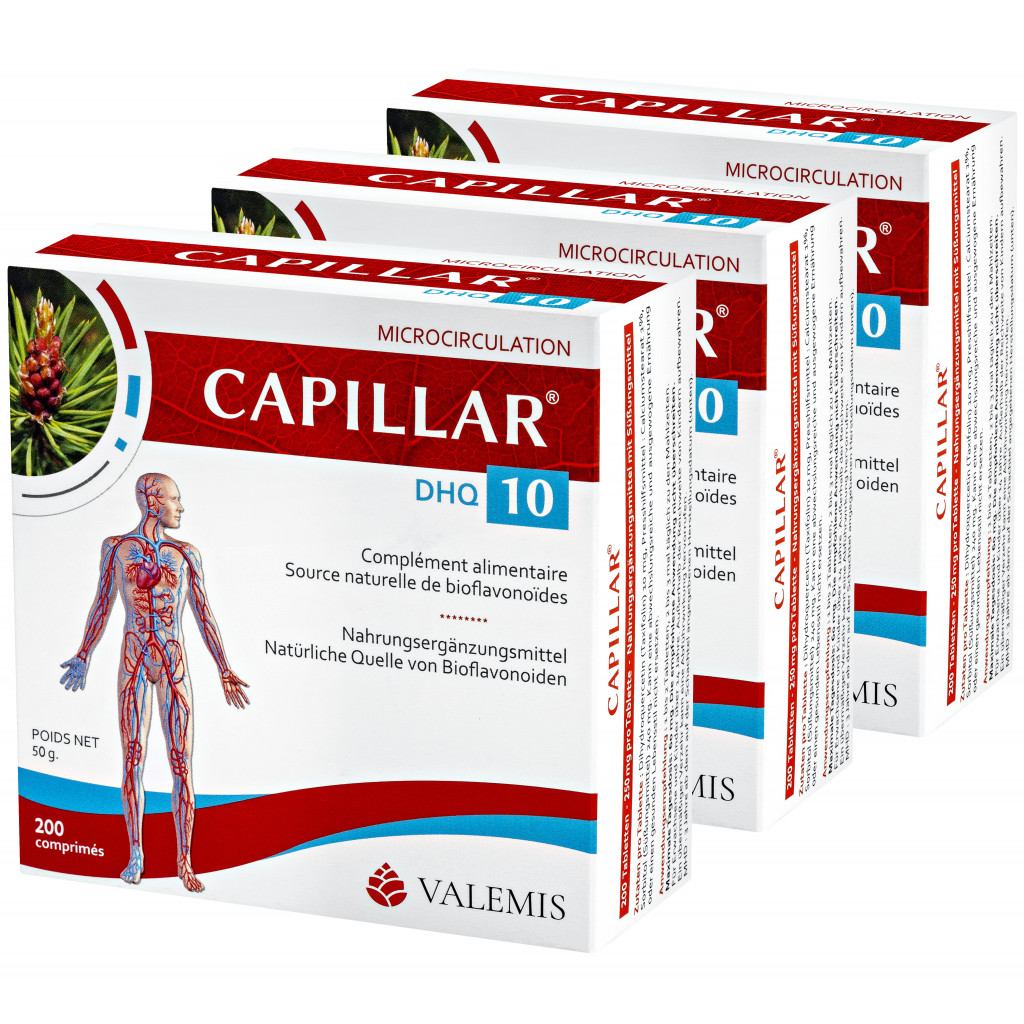 Capillar 10 - Pack Performance - 3 boîtes