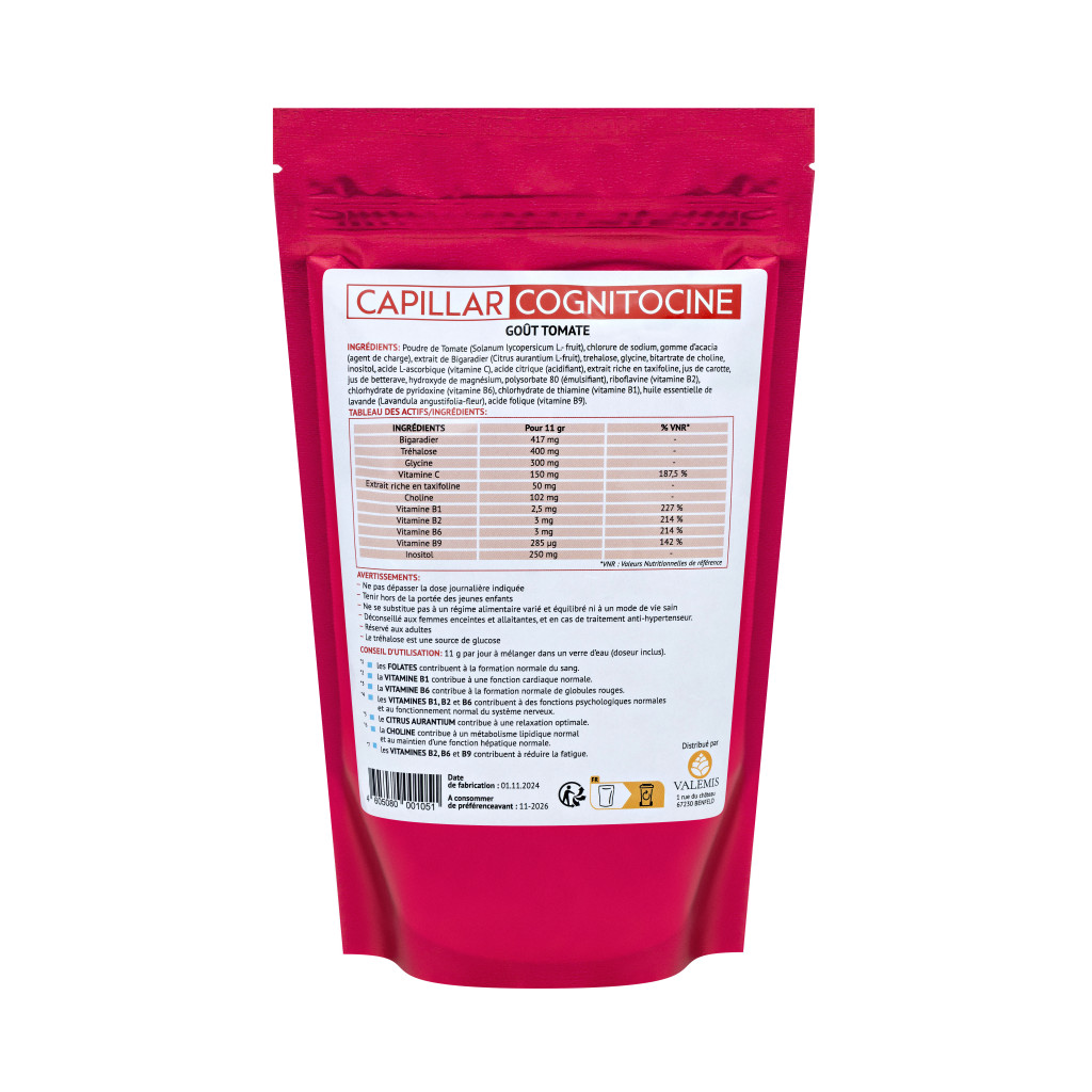 Un concentré d'énergie, l'offre Cognitocine orange + tomate