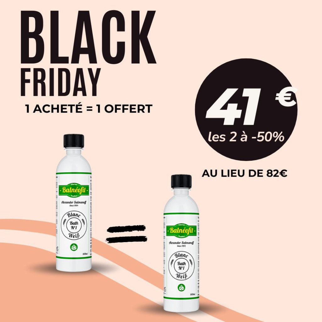 Bain Salmanoff - Blanc BLACK FRIDAY 2025