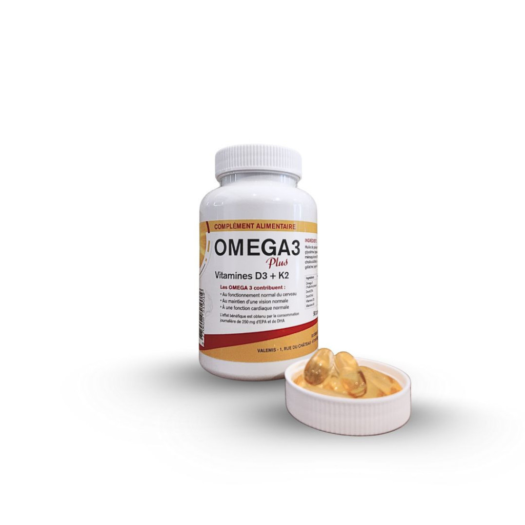 OMEGA 3 Plus Vitamines D3 + K2