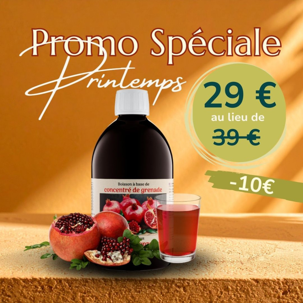 Offre de printemps 2026, le jus de Grenade