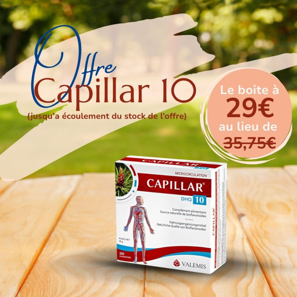 Offre annuelle 2026 CAPILLAR 10