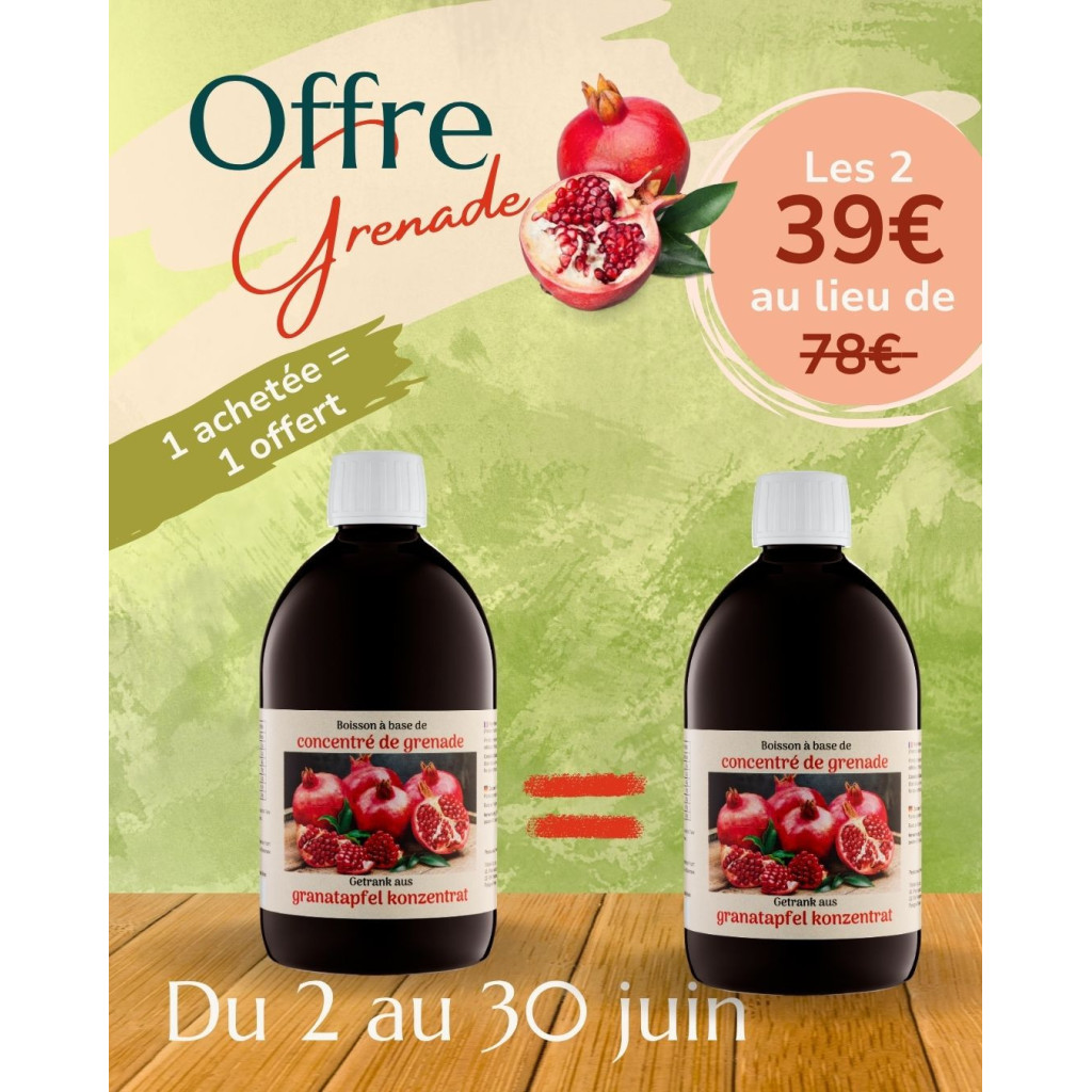 Offre Concentré de GRENADE juin 2026